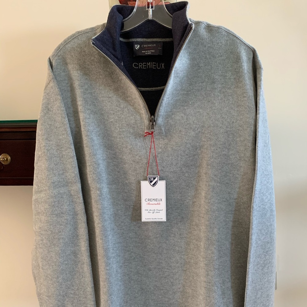 Brand New Cremioux men’s sweater sweatshirt